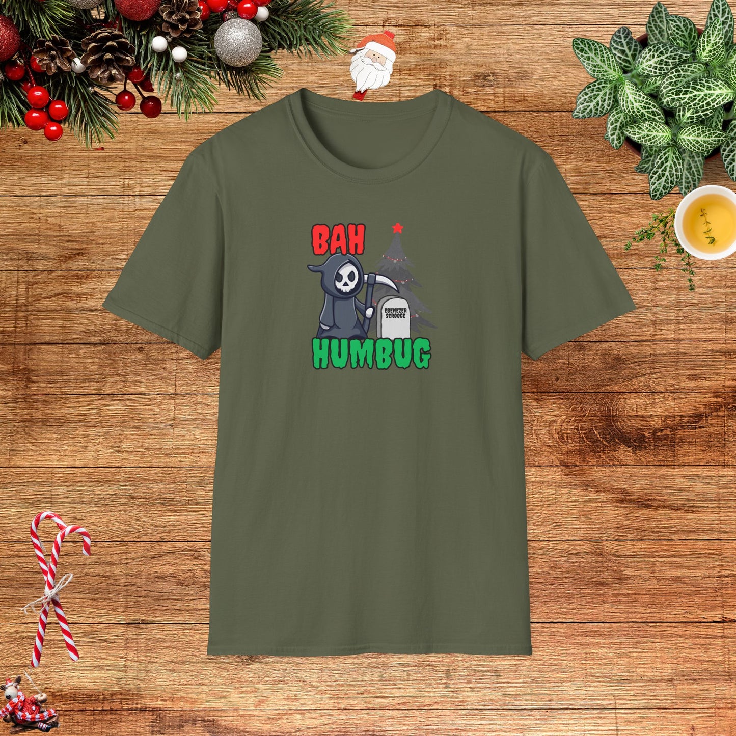Bah Humbug, the Grimm Reaper Won Unisex T-Shirt