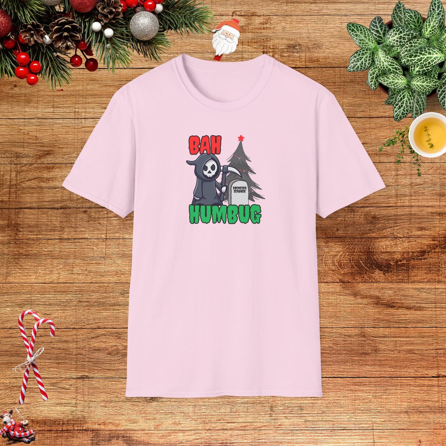 Bah Humbug, the Grimm Reaper Won Unisex T-Shirt