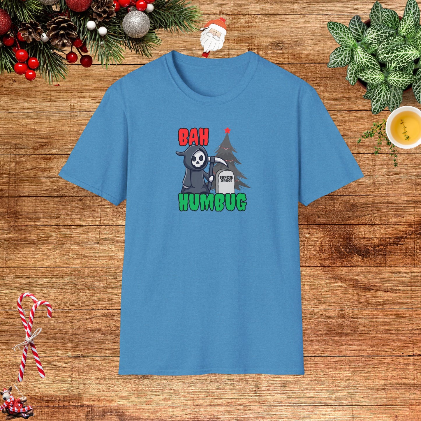 Bah Humbug, the Grimm Reaper Won Unisex T-Shirt