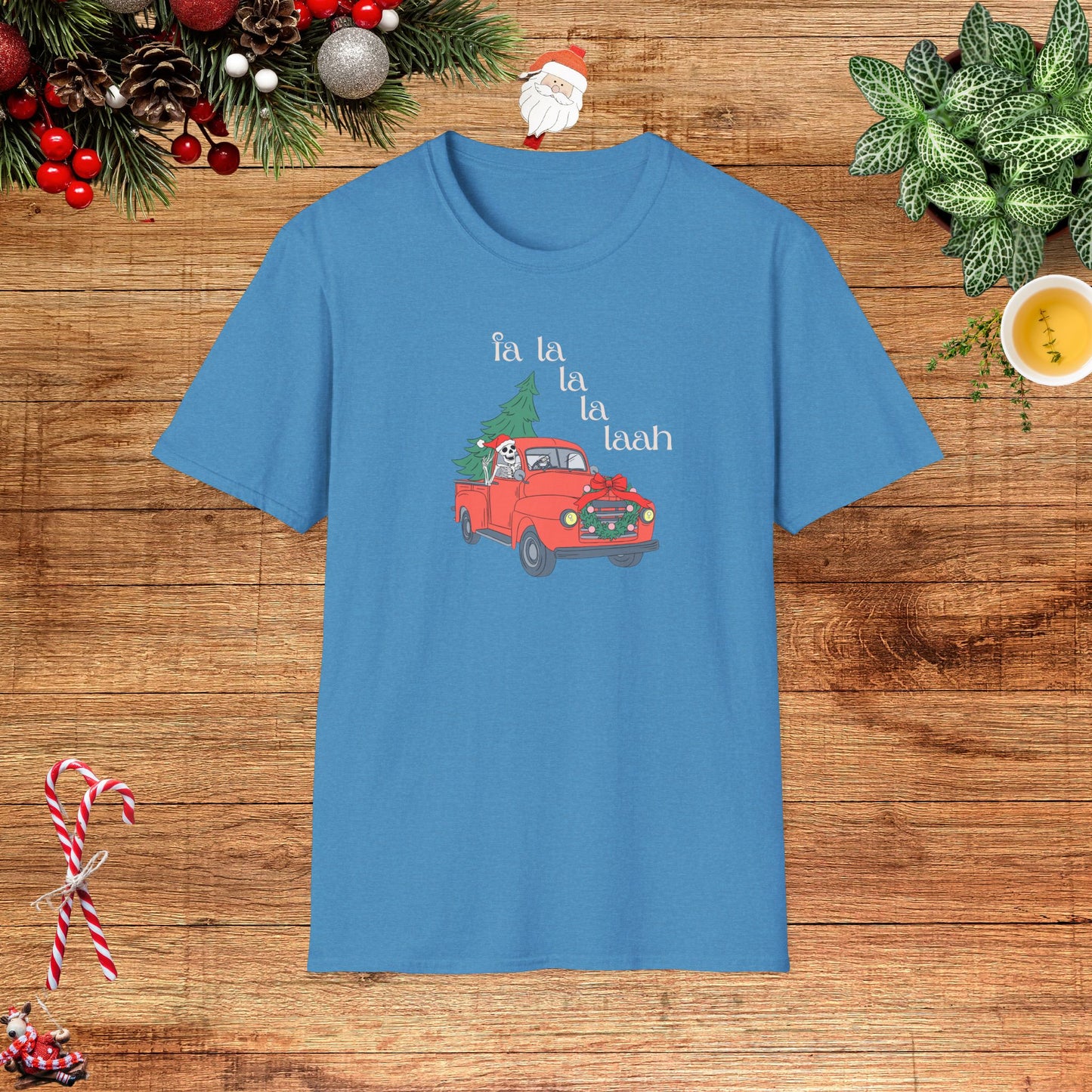 Christmas Skeleton Unisex T-Shirt