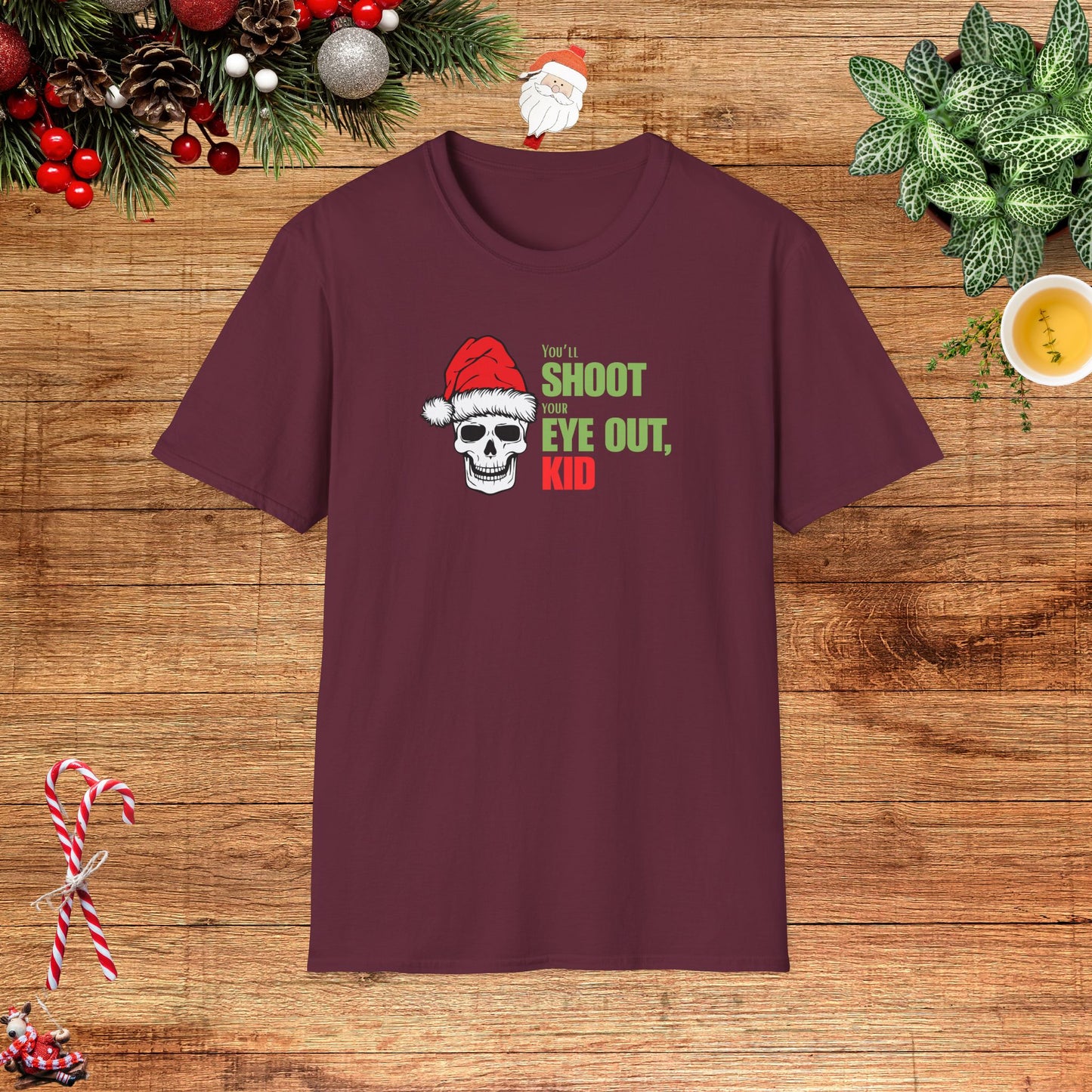 Punk Santa - A Christmas Story Tribute Unisex T-Shirt