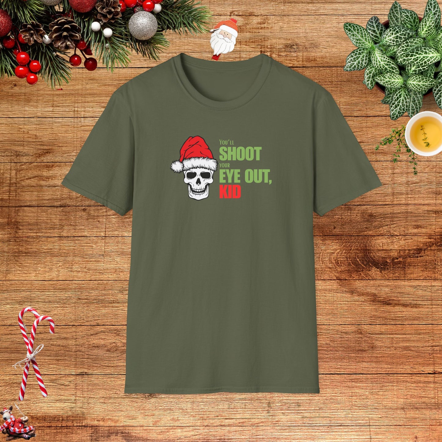Punk Santa - A Christmas Story Tribute Unisex T-Shirt