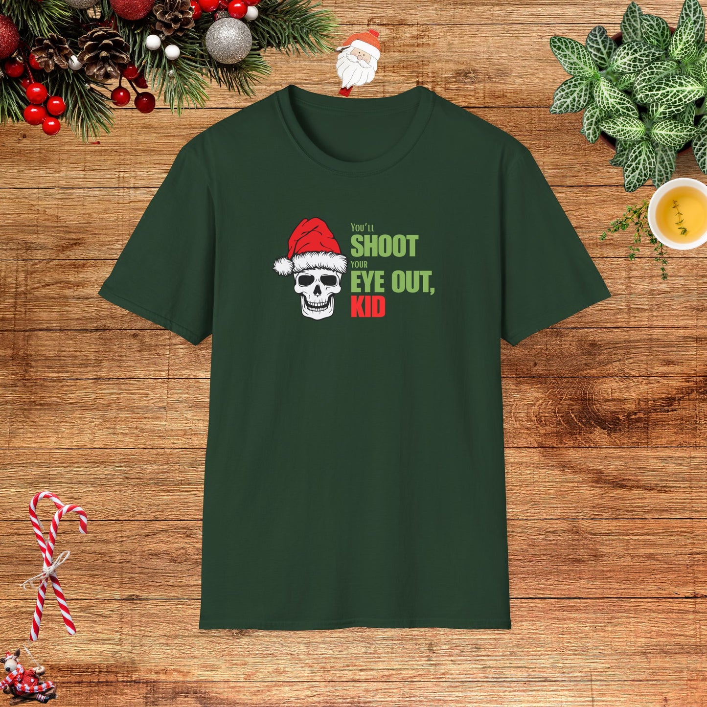 Punk Santa - A Christmas Story Tribute Unisex T-Shirt