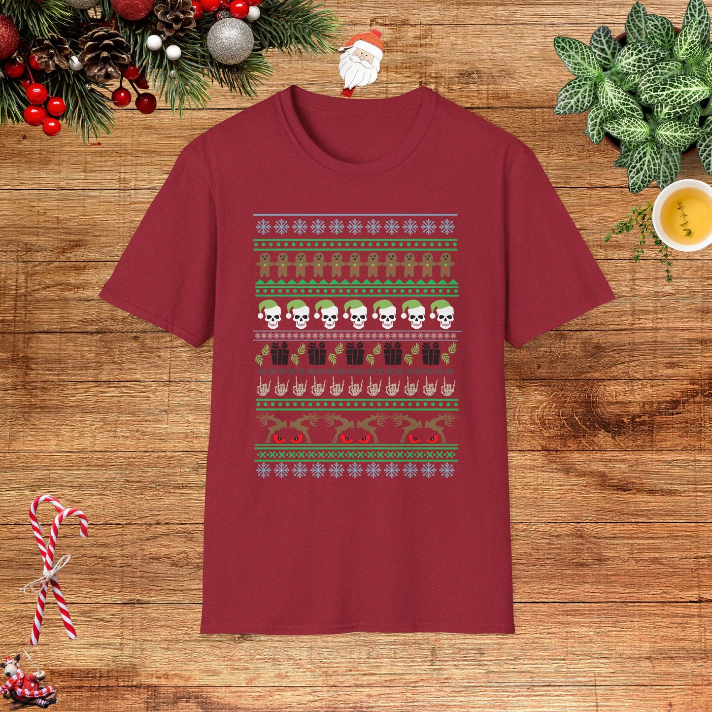 Spooky Ugly Christmas Unisex T-Shirt