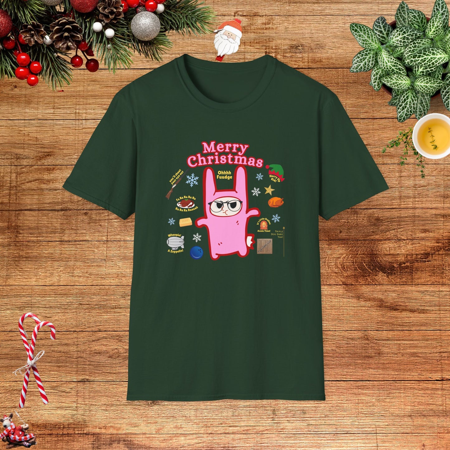 A Christmas Story Pink Bunny Suit Unisex T-Shirt