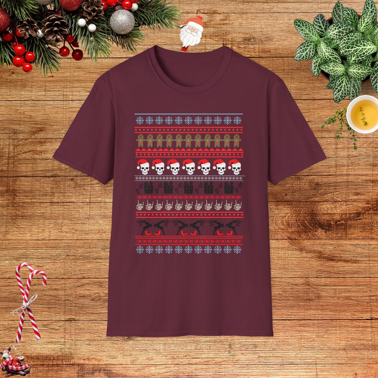 Spooky Ugly Christmas Unisex T-Shirt