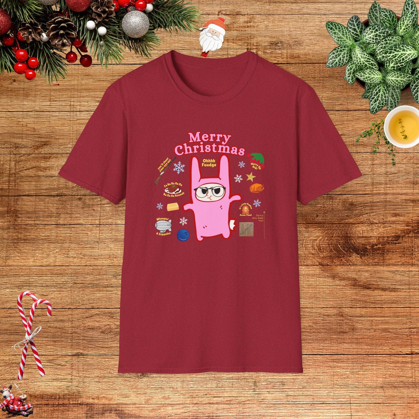 A Christmas Story Pink Bunny Suit Unisex T-Shirt