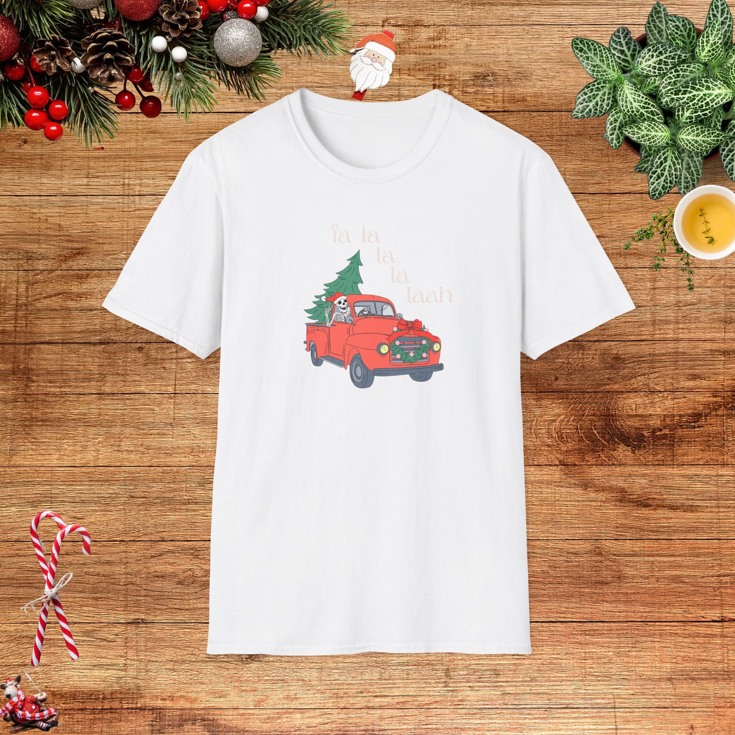 Christmas Skeleton Unisex T-Shirt