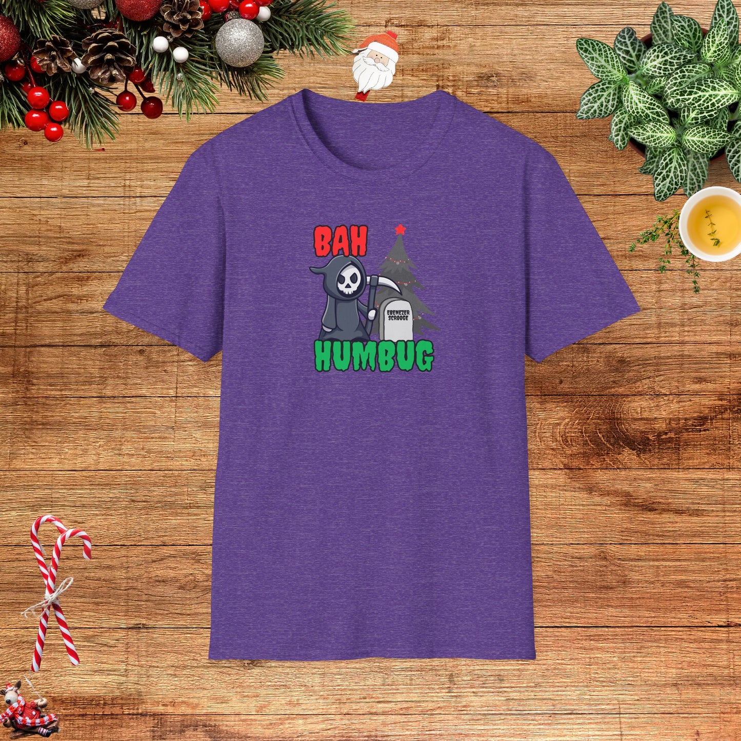 Bah Humbug, the Grimm Reaper Won Unisex T-Shirt