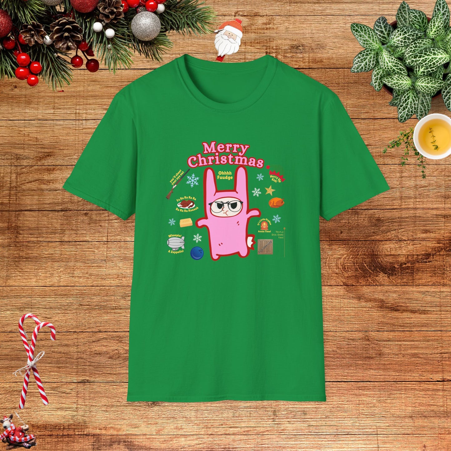 A Christmas Story Pink Bunny Suit Unisex T-Shirt