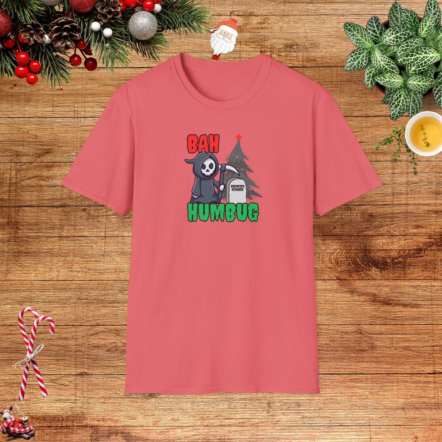 Bah Humbug, the Grimm Reaper Won Unisex T-Shirt