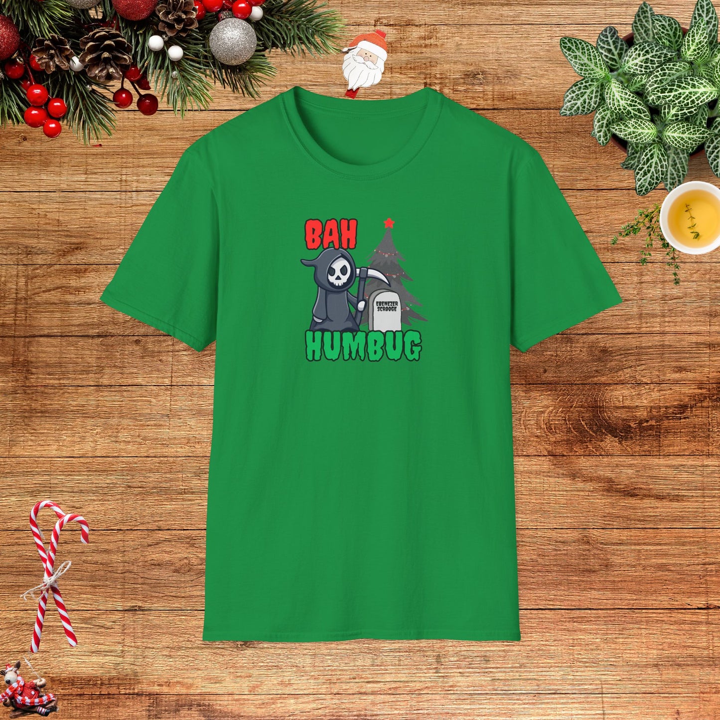 Bah Humbug, the Grimm Reaper Won Unisex T-Shirt