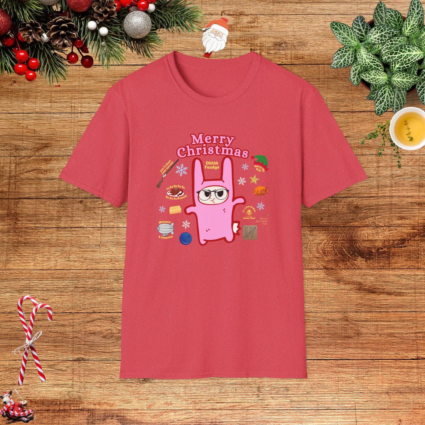 A Christmas Story Pink Bunny Suit Unisex T-Shirt