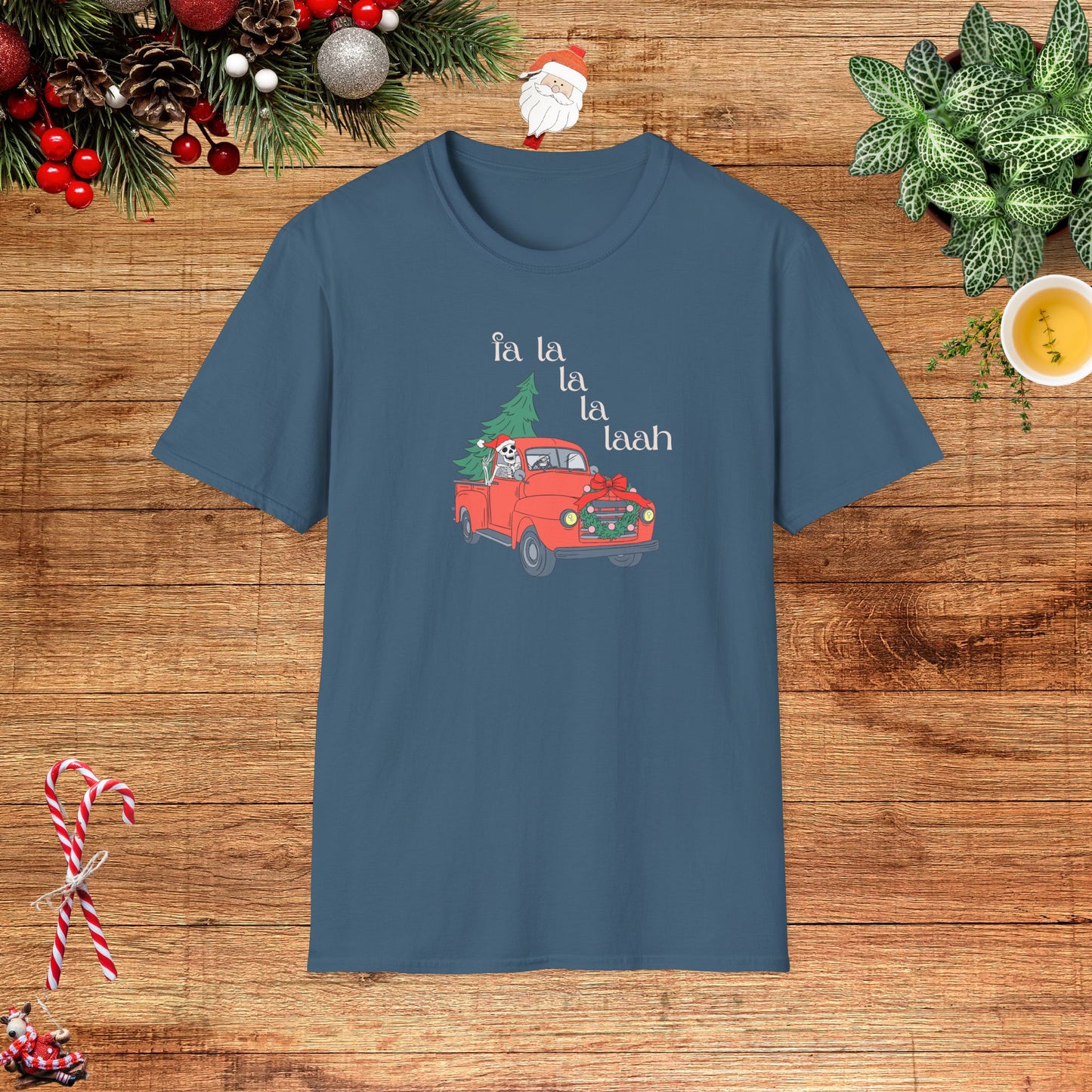 Christmas Skeleton Unisex T-Shirt
