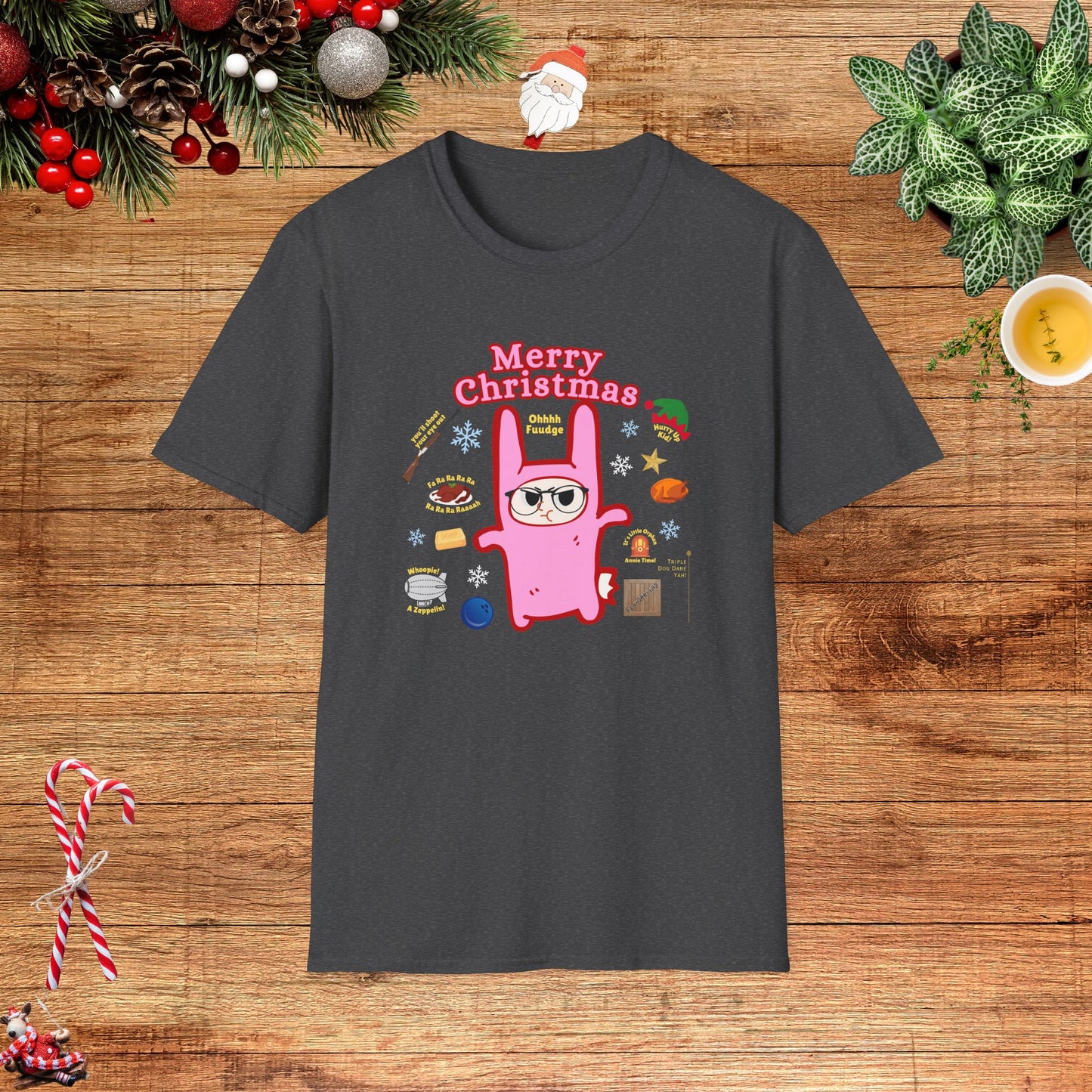 A Christmas Story Pink Bunny Suit Unisex T-Shirt