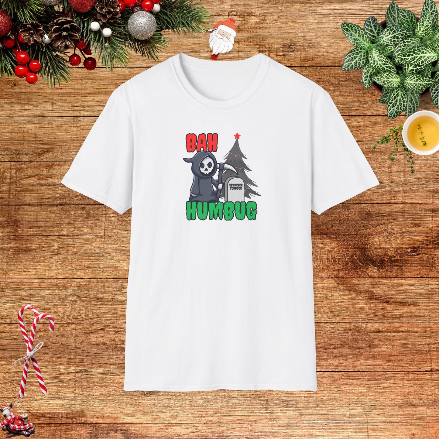 Bah Humbug, the Grimm Reaper Won Unisex T-Shirt