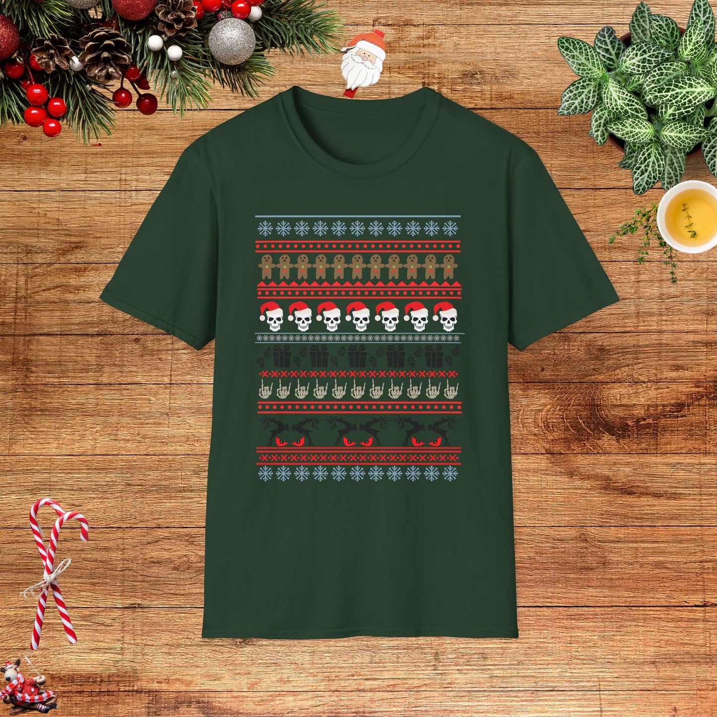 Spooky Ugly Christmas Unisex T-Shirt