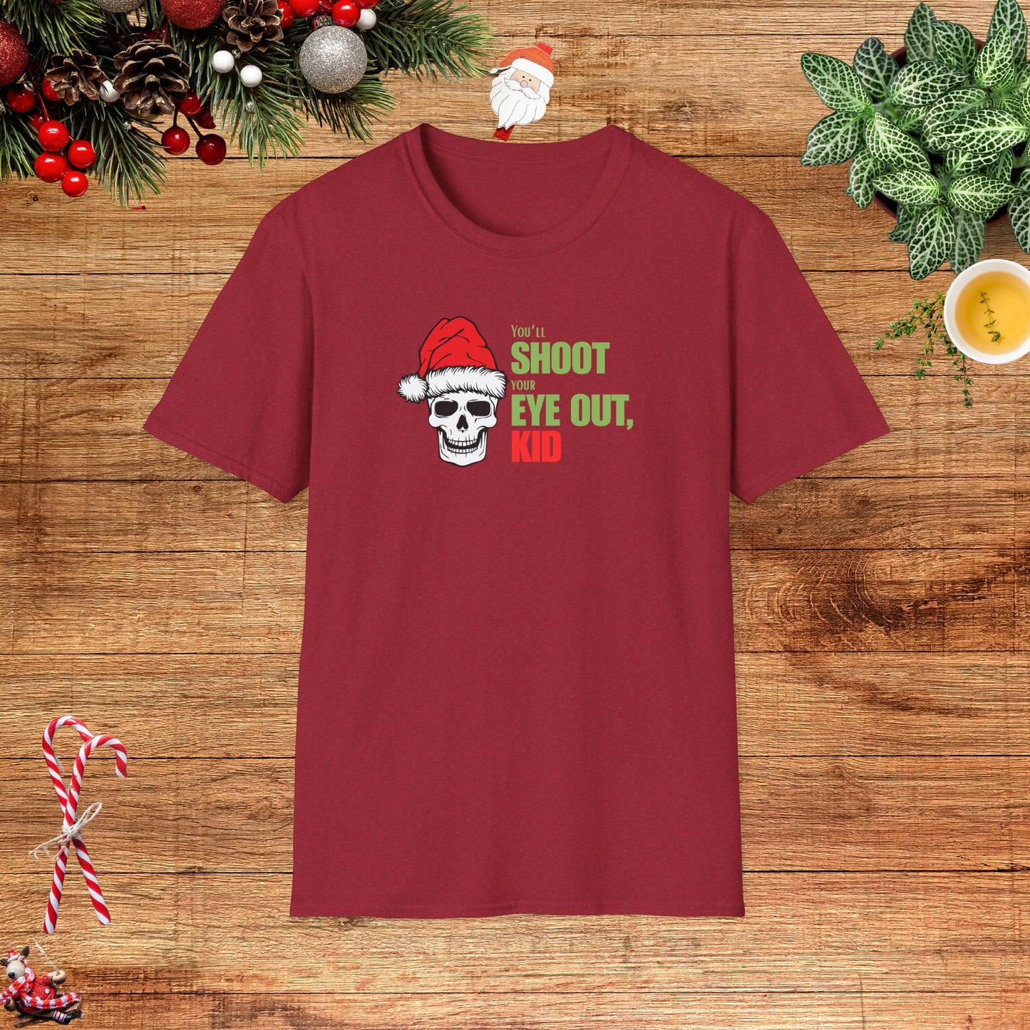 Punk Santa - A Christmas Story Tribute Unisex T-Shirt