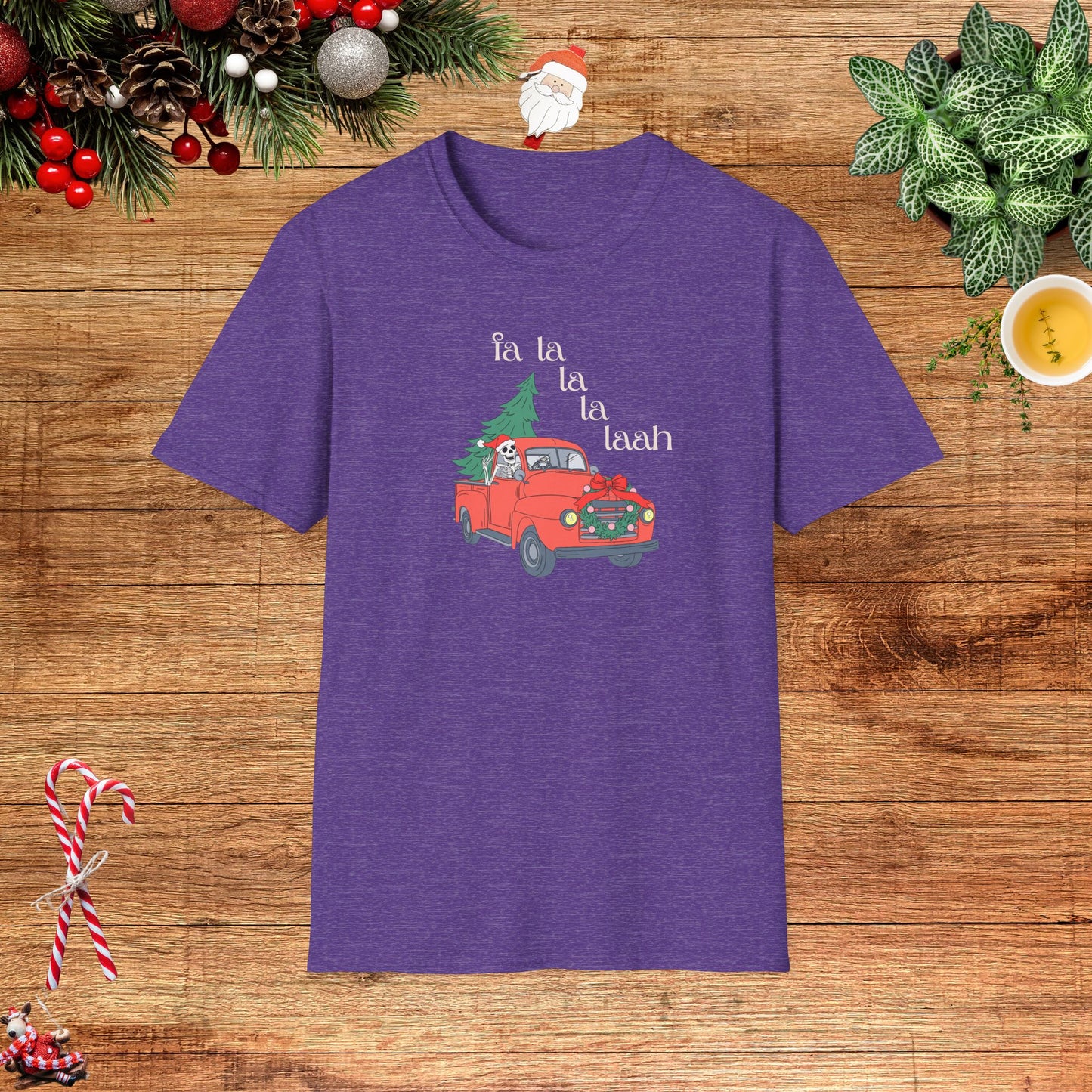 Christmas Skeleton Unisex T-Shirt