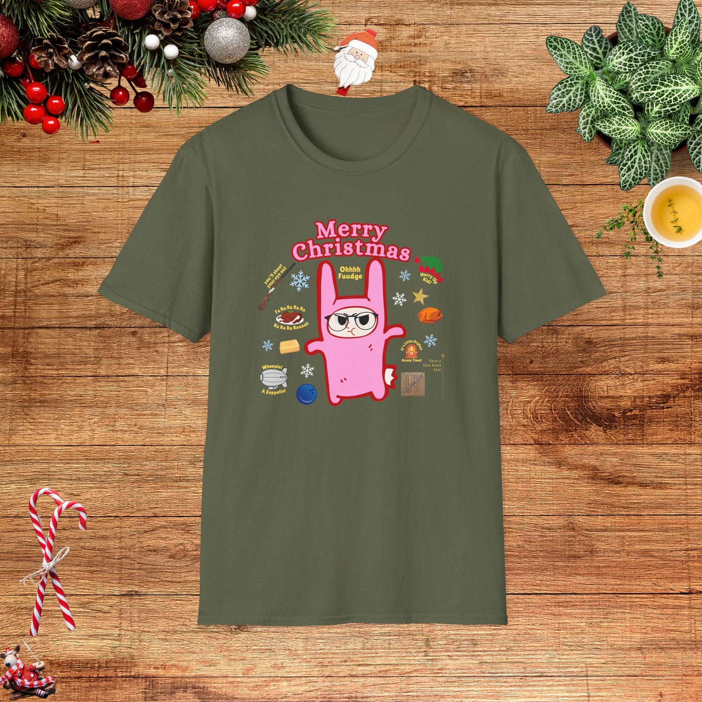 A Christmas Story Pink Bunny Suit Unisex T-Shirt