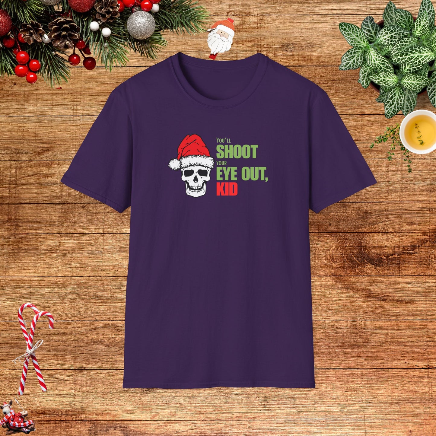 Punk Santa - A Christmas Story Tribute Unisex T-Shirt