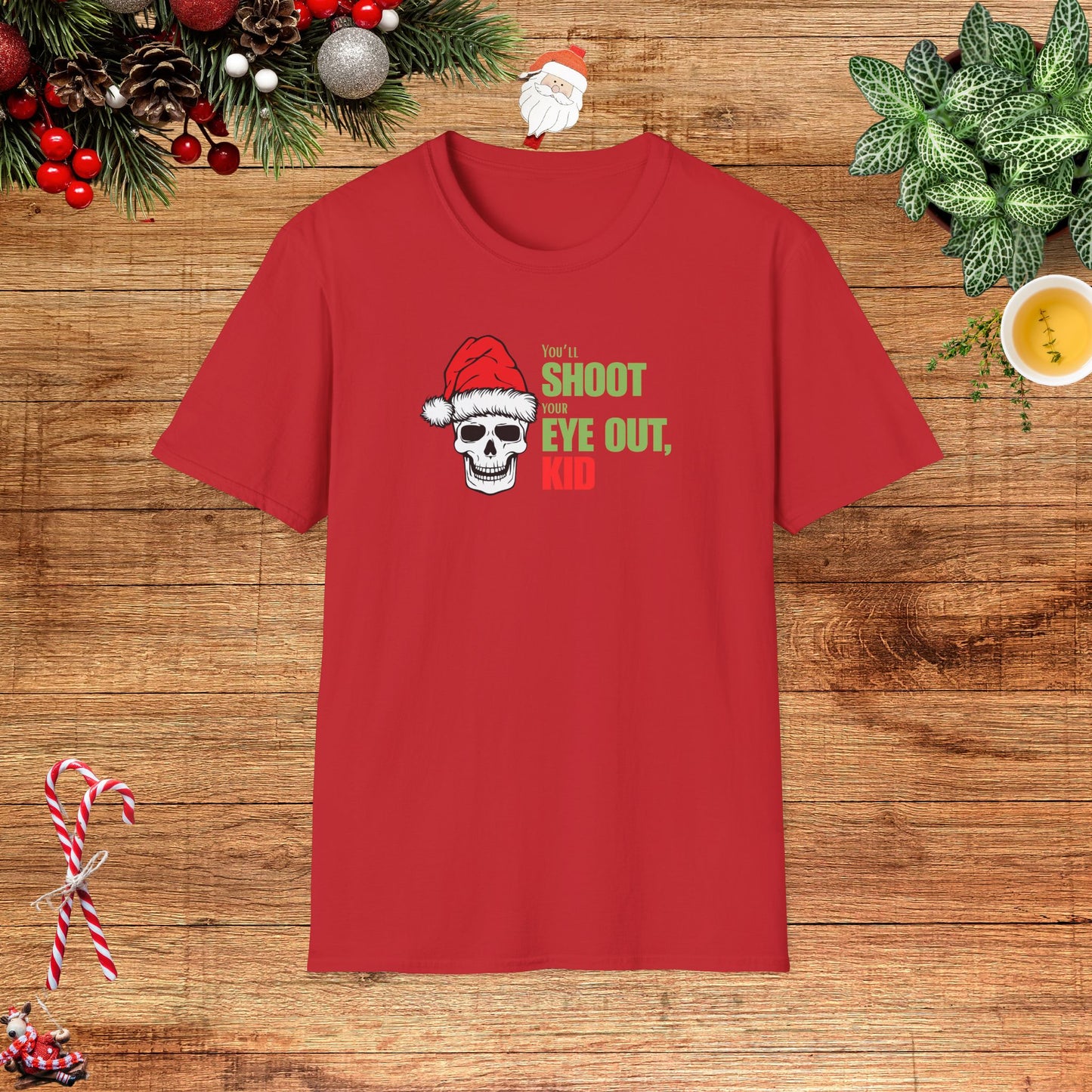 Punk Santa - A Christmas Story Tribute Unisex T-Shirt