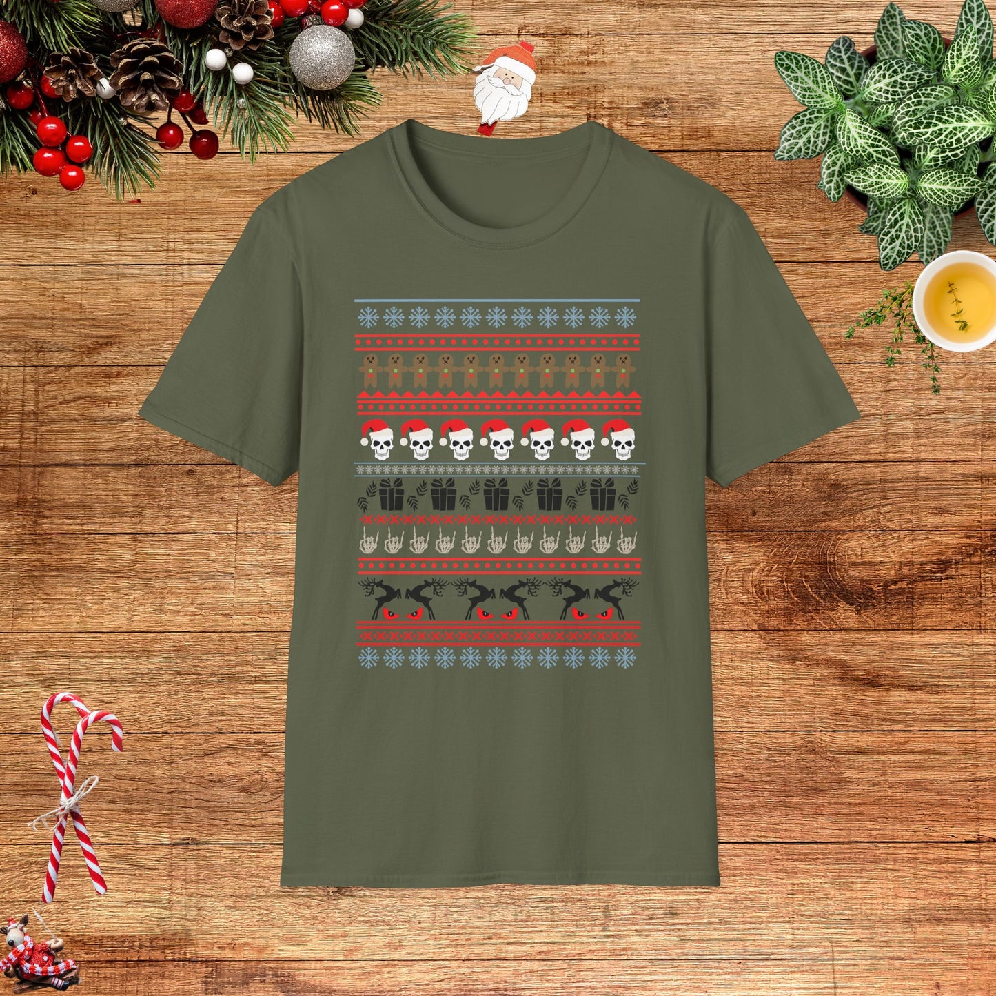 Spooky Ugly Christmas Unisex T-Shirt