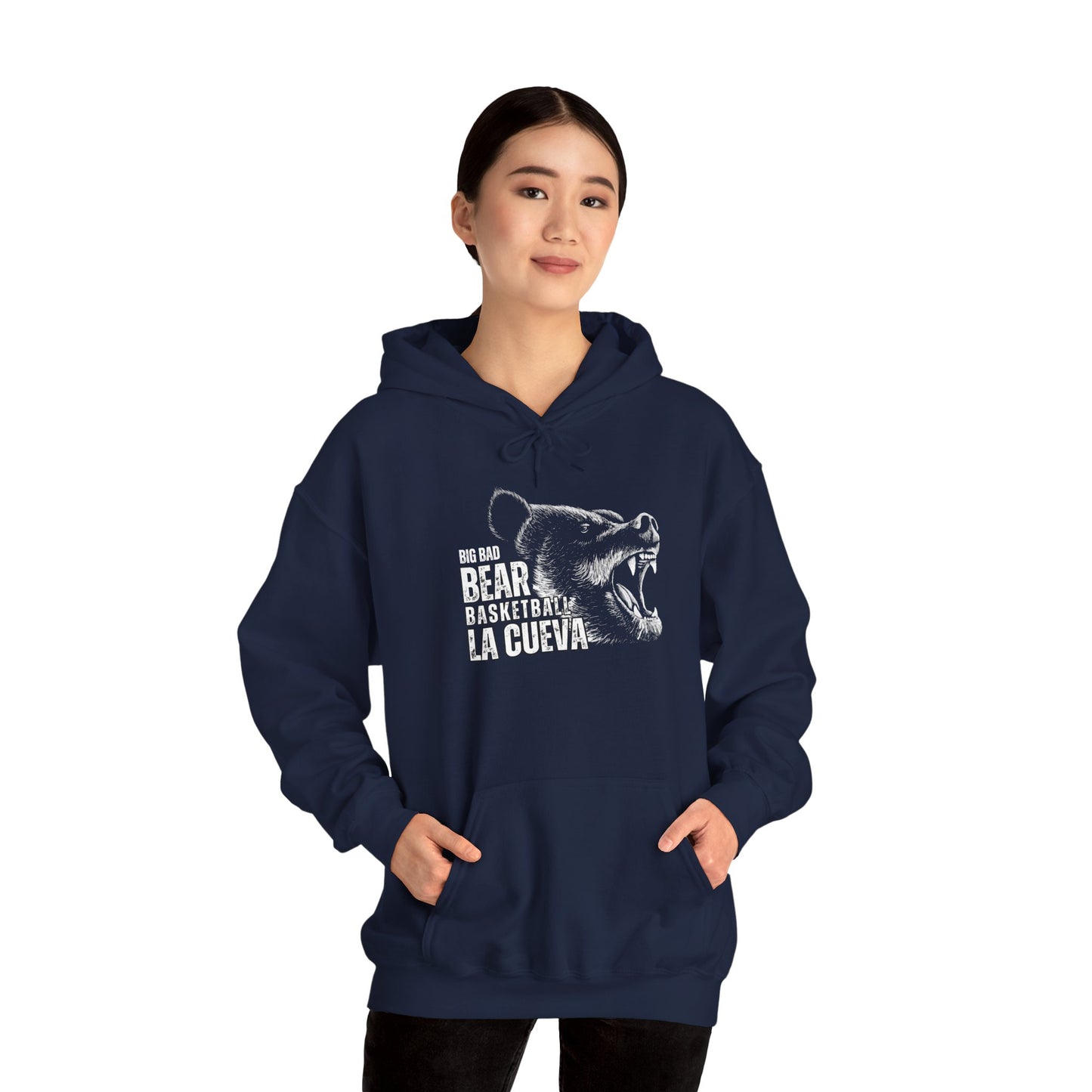 BIG BAD BEAR BASKETBALL HOODIE