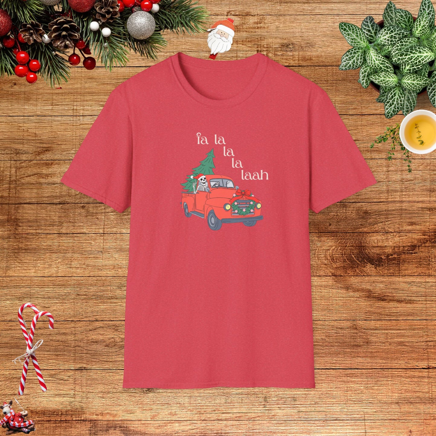 Christmas Skeleton Unisex T-Shirt