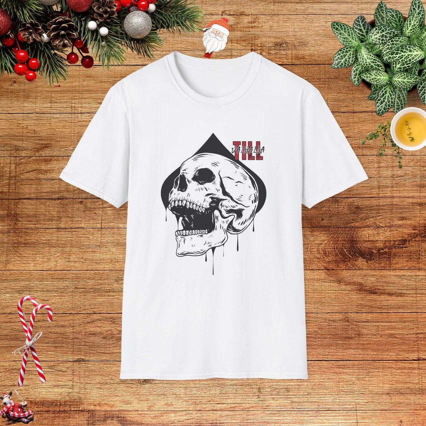 Till Valhalla Skull & Ace T-Shirt