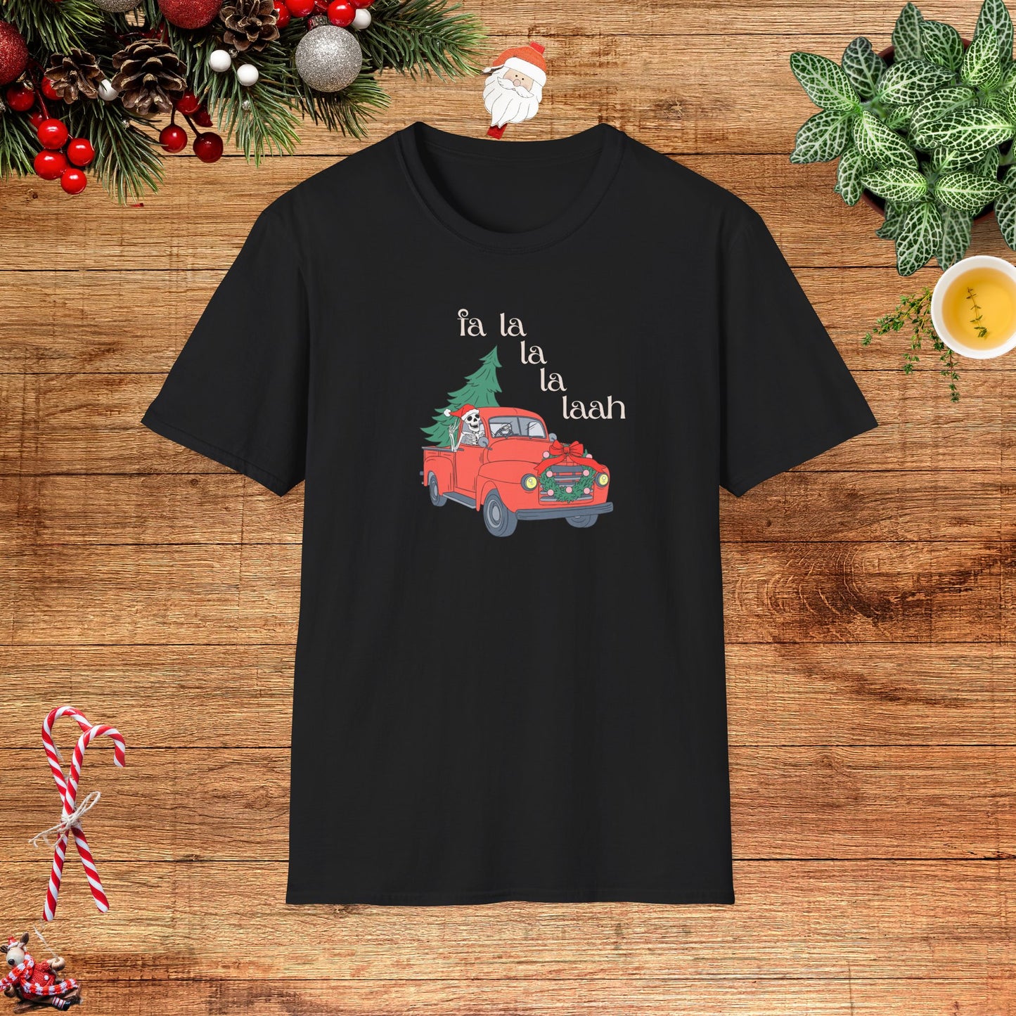 Christmas Skeleton Unisex T-Shirt
