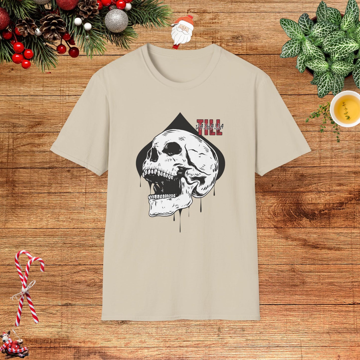 Till Valhalla Skull & Ace T-Shirt